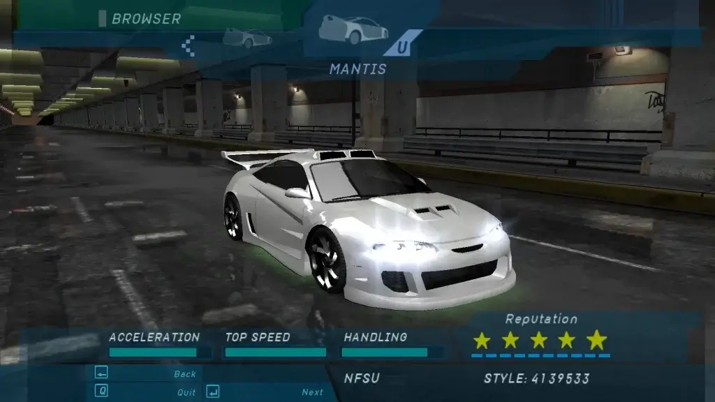 Save Game Need for Speed Underground (100% Tamat) 8 Save Game Need for Speed Underground